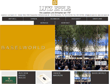 Tablet Screenshot of lutz-epple.de